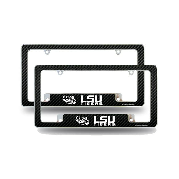 WinCraft Louisiana State University L376906 Inlaid Metal LIC Plate Frame 